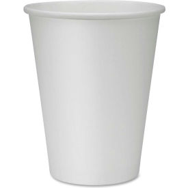 Sp Richards GJO19047CT Genuine Joe Disposable Hot Cups, Single, 12 oz., 1000/CT, White - GJO19047CT image.