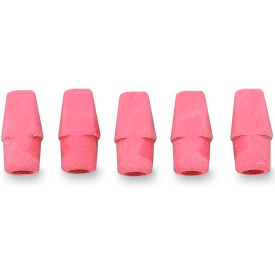 Integra Pencil Cap Erasers, Wedge-Shaped, F/ Standard Pencils, 144/BX, Pink