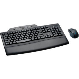 Kensington/Acco Brands,Inc. 72403 Kensington® 72403 ProFit® Wireless Comfort Desktop Keyboard and Mouse Set, Black image.