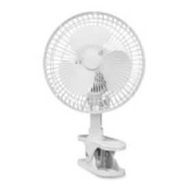 Lorell LLR44552 Lorell LLR44552 Personal Fan, 6" DIA., 2-Speed, Adjustable Tilt Head, Portable, White image.