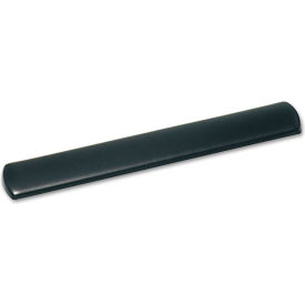 3M WR310LE 3M™ WR310LE Gel Wrist Rest for Keyboard with Leatherette Cover, Black image.