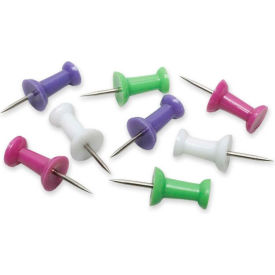 SKILCRAFT Colorful Head Push Pin - 0.37 SKILCRAFT Colorful Head Push Pin - 0.37