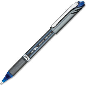 Pentel BL30C Pentel® Liquid Gel Pens - Blue Ink - Gray Barrel - Dozen image.