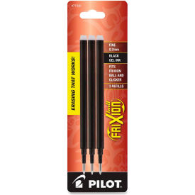 Pilot Pen Corporation 77330 Pilot® Frixion Gel Pen Refills, Black Ink,  Barrel, 3/Pack image.