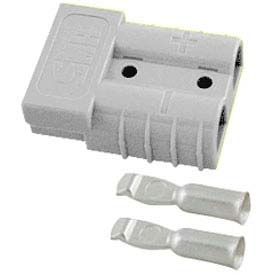 TVH Parts SY6319G1 SMH SY Connector SY6319G1 - 10-12 Wire Gauge - 50 Amp - Gray image.