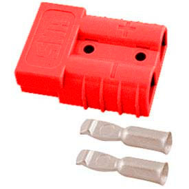 TVH Parts SY6331G2 SMH SY Connector SY6331G2 - 10-12 Wire Gauge - 50 Amp - Red image.