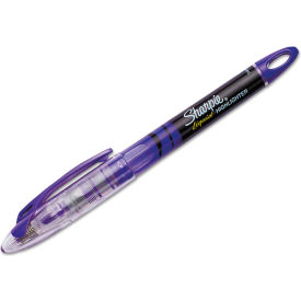 Sanford 1754469 Sharpie® Accent Liquid Pen Style Highlighter - Chisel Tip - Fluorescent Purple - Dozen image.