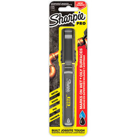 Sanford 2018321 Sharpie® Pro Permanent Marker, Fine Tip, Black Ink, One Each image.