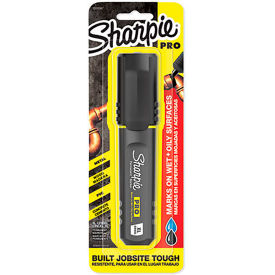 Sanford 2018347 Sharpie® Pro Permanent Marker, XL Chisel Tip, Black Ink, One Each image.