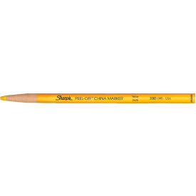 Sanford 2083 Sharpie® Peel-Off China Markers, Yellow, Dozen image.