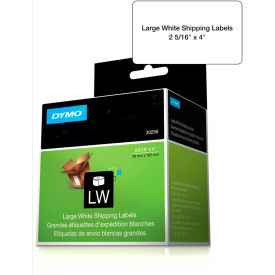 Sanford 30256 DYMO® LW Shipping Labels, 2 5/16" x 4", Black on White image.