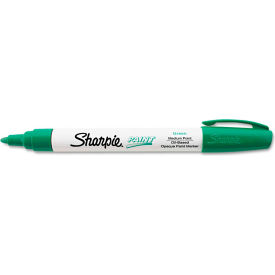 Sanford 35552 Sharpie® Permanent Paint Marker - Medium Point - Green image.