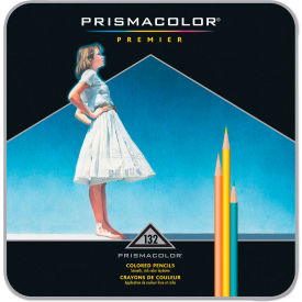 Sanford 4484 Prismacolor® Drawing and Sketching Pencils - 0.7 mm Point - 132 Assorted Colors Pack image.