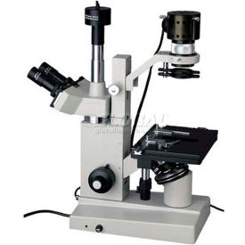 AmScope IN200TB-5MA 40X-800X Inverted Tissue Culture Microscope with 5MP Digital Camera