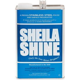 Sheila Shine Stainless Steel Cleaner & Polish Gallon Can - SSI4EA