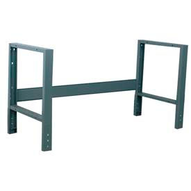 Stackbin Corporation 4-63505-GY Stackbin 3505 Series 5 Adjustable Frame W/ C Channel Leg, 65"W x 27"D, Gray image.