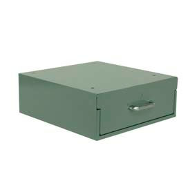 Stackbin Corporation 4-RBC-BK Stackbin Steel Drawer W/ 18 Ga Steel, 14"W x 16"D, Black image.