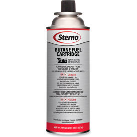 Sterno® Butane Fuel Cartridge 8 oz Pack of 12