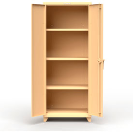 Strong Hold Products 2.66-243-L-RAL1019 Stronghold Industrial Cabinet 30"W x 24"D x 75"H, Beige image.