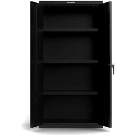 Strong Hold Products 36-243-EK-P StrongHold® Heavy Duty 18 Gauge Cabinet, Electronic Lock, 36"W x 24"D x 72"H image.