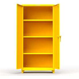 Strong Hold Products 36-243-L-RAL1021 Stronghold Industrial Storage Cabinet 36"W x 24"D x 75"H , Yellow image.