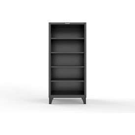 Strong Hold® Extra Heavy Duty Closed Shelving Unit 4 Shelf 36"W x 24"D x 72"H Black 