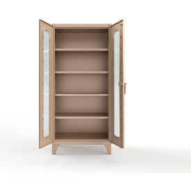 Strong Hold® Cabinet with CompX Regulator Lock 36"W x 24"D x 78"H Beige 