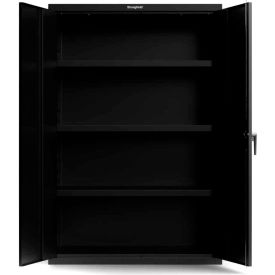 Strong Hold Products 46-243-P StrongHold® Heavy-Duty 18 Ga. Cabinet, 3 Adjustable Shelves, 48"W x 24"D x 72"H image.