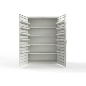 Strong Hold® Extra Heavy Duty Cabinet without Legs 12 Door Pans 48"W x 24"D x 72"H White