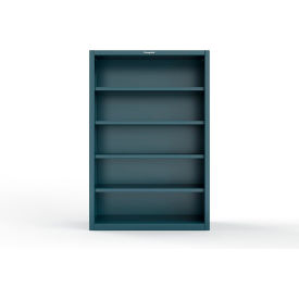 Strong Hold® Heavy Duty Closed Shelving Unit 4 Shelf 48"W x 18"D x 72"H Blue 