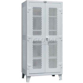 Strong Hold Products 46-VBS-244 Strong Hold® Heavy Duty Ventilated All Around Cabinet 46-VBS-244 - 48 x 24 x 78 image.
