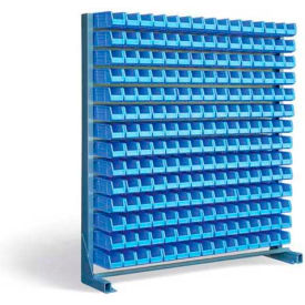 Strong Hold All Welded 12 Gauage Singel-Sided Bin Rack with 210 Bins  5.105.1-BR-210-1S