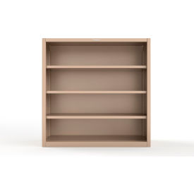 Strong Hold® Heavy Duty Closed Shelving Unit 3 Shelf 60"W x 24"D x 60"H Beige 
