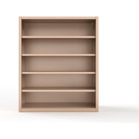 Strong Hold® Heavy Duty Closed Shelving Unit 4 Shelf 60"W x 24"D x 72"H Beige 