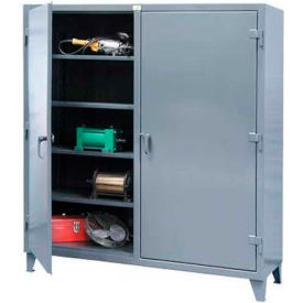Strong Hold Products 66-DS-248 Strong Hold® Independent Locking Cabinet 66-DS-248 - Double Door 72 x 24 x 78 image.