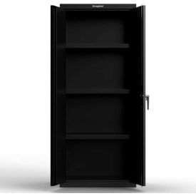 Strong Hold Products 2.66-183-P StrongHold® Heavy-Duty 18 Ga. Cabinet, 3 Adjustable Shelves, 30"W x 18"D x 72"H image.