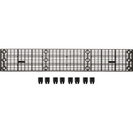 Add-A-Level Stackable Work Platform Add-On Unit with 8 Stackers 96"L x 16"W x 2-5/8"H Black 