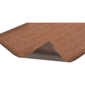 Superior Manufacturing Group, NoTrax 105S0035BR NoTrax® Chevron Indoor Entrance Mat 5/16" Thick 3 x 5 Brown image.