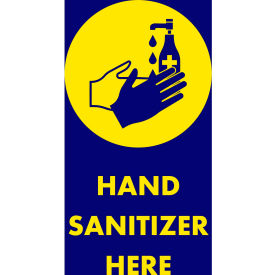 NoTrax Hand Sanitizer Here Safety Message Mat 3/8
