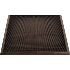 Superior Manufacturing Group, NoTrax 346S2432BL NoTrax® Sani-Trax® Disinfectant Entrance Mat 3/4" Thick 2 x 2-5/8 Black image.