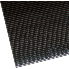 Superior Manufacturing Group, NoTrax 406R0036BL NoTrax® Razorback Anti Fatigue Mat 1/2" Thick 3 x 60 Black image.