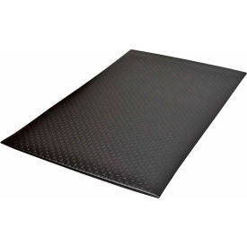 Superior Manufacturing Group, NoTrax 417S0026BL NoTrax® Bubble Sof-Tred™ Anti Fatigue Mat 1/2" Thick 2 x 6 Black image.