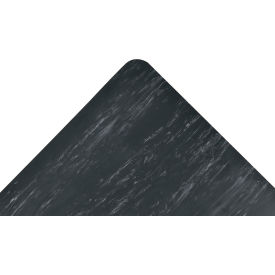 470 Marble Sof-Tyle Anti Fatigue Mat, 1/2'' Thick, 2'W x 3'L, Black view 2