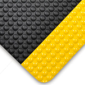 Superior Manufacturing Group, NoTrax 982C0024YB NoTrax® Bubble Trax® Grande™ Anti Fatigue Mat 1" Thick 2 x Up to 60 Black/Yellow image.