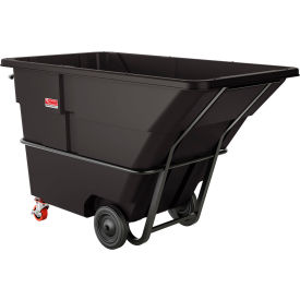 Suncast® Commercial Standard Duty MDPE Tilt Truck 2 Cu. Yd. Cap. 1400 lb. Capacity Black 