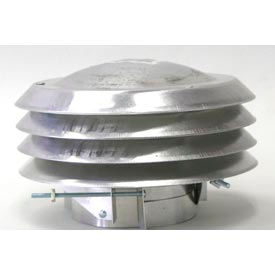 Sunstar Heating Products Inc 41000000 SunStar 6" Combustion Air Cap For Infrared Tube Heaters image.