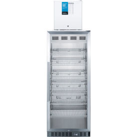 Summit Appliance Div. ACR1151-FS24LSTACKPRO Accucold® All Refrigerator & Freezer Combination, 12.4 Cu. Ft. Capacity, White image.