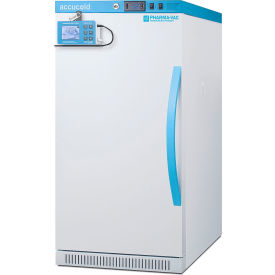 Summit Appliance Div. AFZ2PVBIADADL2BLHD Accucold Vaccine Freezer, LHD, Solid Door, NIST DDL Factory Installed, 2.47 Cu. Ft. Cap, Artic White image.