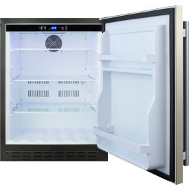 Summit Appliance Div. AL55 Summit Built-In All-Refrigerator, Undercounter, ADA Compliant, 23-1/2"WX23-3/8"DX31-5/8"H, 4.2 Cu.Ft image.