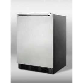 Summit Appliance Div. AL752BKSSHH Summit  ADA Comp Freestanding Refrigerator 5.5 Cu. Ft. Black/Stainless Steel image.